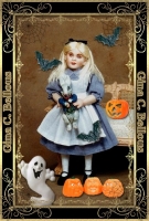 Alice in Wonderland Miniature Doll