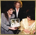 Elizabeth Taylor and Gina Bellous