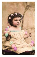 Antique Easter Baby