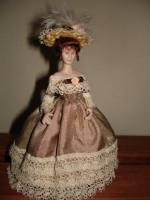 Olivia - Miniature Doll - by Eileen Killian
