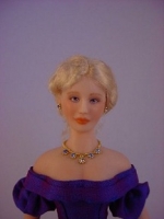 Olivia - Miniature Doll - by Lorraine
