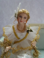 Deco Lady Miniature Doll - by Mary Williams