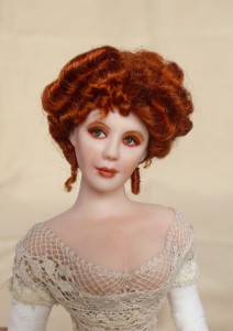 Victoria Miniature Doll by Gina Bellous