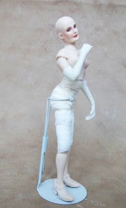Abigail Miniature Doll by Gina Bellous 11