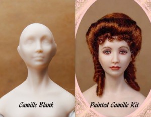 Camille Miniature doll kit