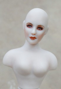 Victoria Doll Kit Brown Eyes - Swivel Head